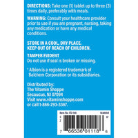 Thumbnail for The Vitamin Shoppe Calcium Magnesium 2:1 - Bone Support Chelated | Cal-Mag with Vitamin D | 300 Tablets | Highly Absorbable