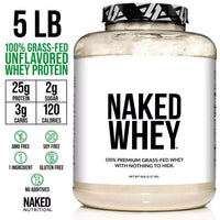 Thumbnail for NAKED Colostrum + Whey Protein Bundle – Grass-Fed Bovine Colostrum & 100% Grass-Fed Whey - Gut, Immunity, Muscle Growth & Recovery Support