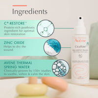 Thumbnail for Avène Cicalfate+ Absorbing Soothing Spray to dry and restore irritated, sensitive skin, helps restore skin barrier, safe for infants, children and adults