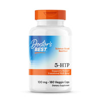 Thumbnail for Doctors Best 5-HTP, Supports Mental & Emotional Well-Being, Non-GMO, Gluten Free, Soy Free, Vegan 180 Veggie Caps