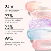 Thumbnail for CATKIN Lip Balm Tinted Color Changing Lipstick Ultra Hydrating Lip Moistrurizer Lip Care with Vitamin E Nourishing For Cracked & Dry Lips 0.12 oz C04 Rainbow