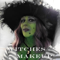 Thumbnail for CCbeauty Witch Green Face Paint Stick, Face Painting Kit, Dark Green Cream SFX Makeup Foundation, Professional Body Paint for St. Patrick's Day, Halloween Costume Party, Grinch Hulk Monster Makeup