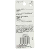 Thumbnail for COVERGIRL Continuous Color Lipstick Midnight Mauve 540, .13 oz (packaging may vary)