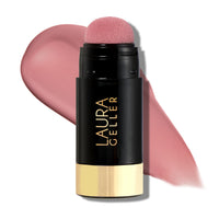 Thumbnail for LAURA GELLER NEW YORK Serum Blush Tint, Lightweight Liquid Blush for Cheeks, Weightless Watercolor Sheer Finish, Practical Pink