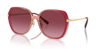 Thumbnail for COACH Sunglasses HC 8403 D 58268H Cr636 Burgundy/Pink Gradient