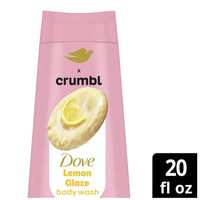 Thumbnail for Dove Moisturizing Liquid Body Wash & Scrub | Lemon Glaze | 20oz Wash + 15oz Scrub