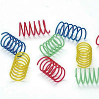 Thumbnail for Eth Colorful Springs Cat Toy 10pk