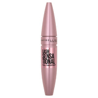 Thumbnail for Maybelline Lash Sensational Washable Mascara, Lengthening and Volumizing for a Full Fan Effect, Blackest Black, 1 Count