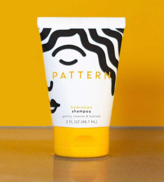PATTERN Beauty by Tracee Ellis Ross Hydration Shampoo w Honey, Aloe Vera, Biotin and Tea Tree Leaf Oil for Curly Hair 3a-4c, Travel Size, 3 Fl Oz