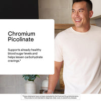 Thumbnail for THORNE Chromium Picolinate - Essential Mineral Supplement for Healthy Metabolism Support* - Supports Carbohydrate Cravings* - Dairy, Soy & Gluten-Free - 60 Capsules