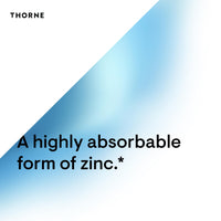 Thumbnail for THORNE Zinc Picolinate 30 mg - Well-Absorbed Zinc Supplement for Growth and Immune Function* - 180 Capsules