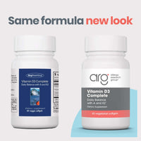 Thumbnail for Allergy Research GroupVit D3 Complete 60 ct