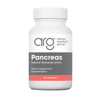 Thumbnail for Nutricology Pancreas Pork 425mg Supplement - Pancreas Natural Glandular, Pancreatic Enzymes, Amylase, Protease, Lipase, Hypoallergenic - 60 Count