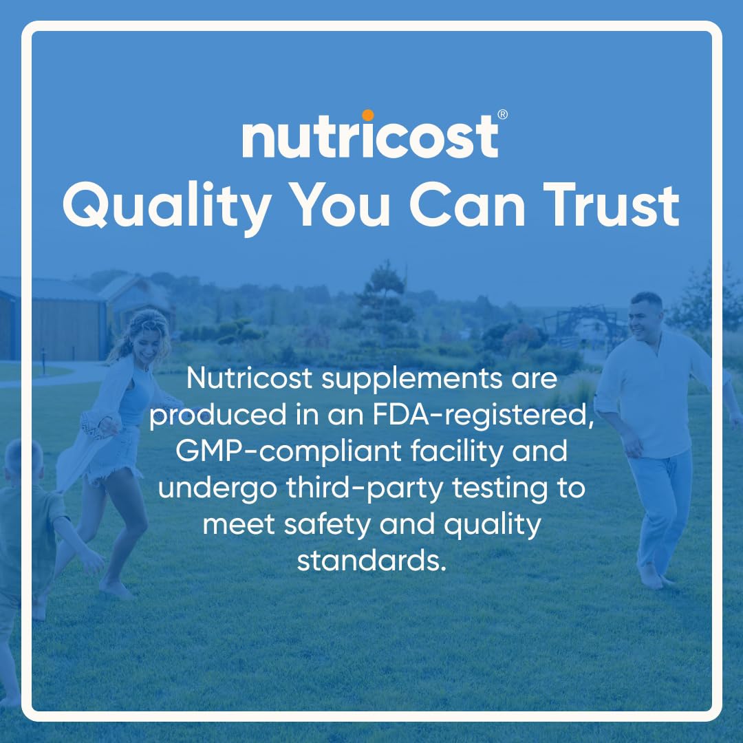 Nutricost High Potency Vitamin B Complex 462mg, 120 Capsules - with Vitamin C - Energy Complex