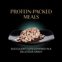 Thumbnail for Sheba Perfect Portions Wet Cat Food Cuts in Gravy, Cat Food Wet Recipe, Sustainable Tuna Entree, 2.6 oz. Twin-Pack Trays (24 Count, 48 Servings)