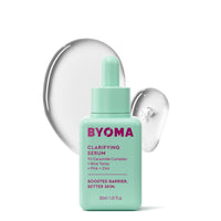 Thumbnail for BYOMA Clarifying Serum - Barrier Repair Serum - Clarifying Facial Serum for Acne Prone Skin - Calming Face Serum with Ceramides, Blue Tansy, PHA & Zinc - Balanced & Healthy Skin - 1.01 fl. oz