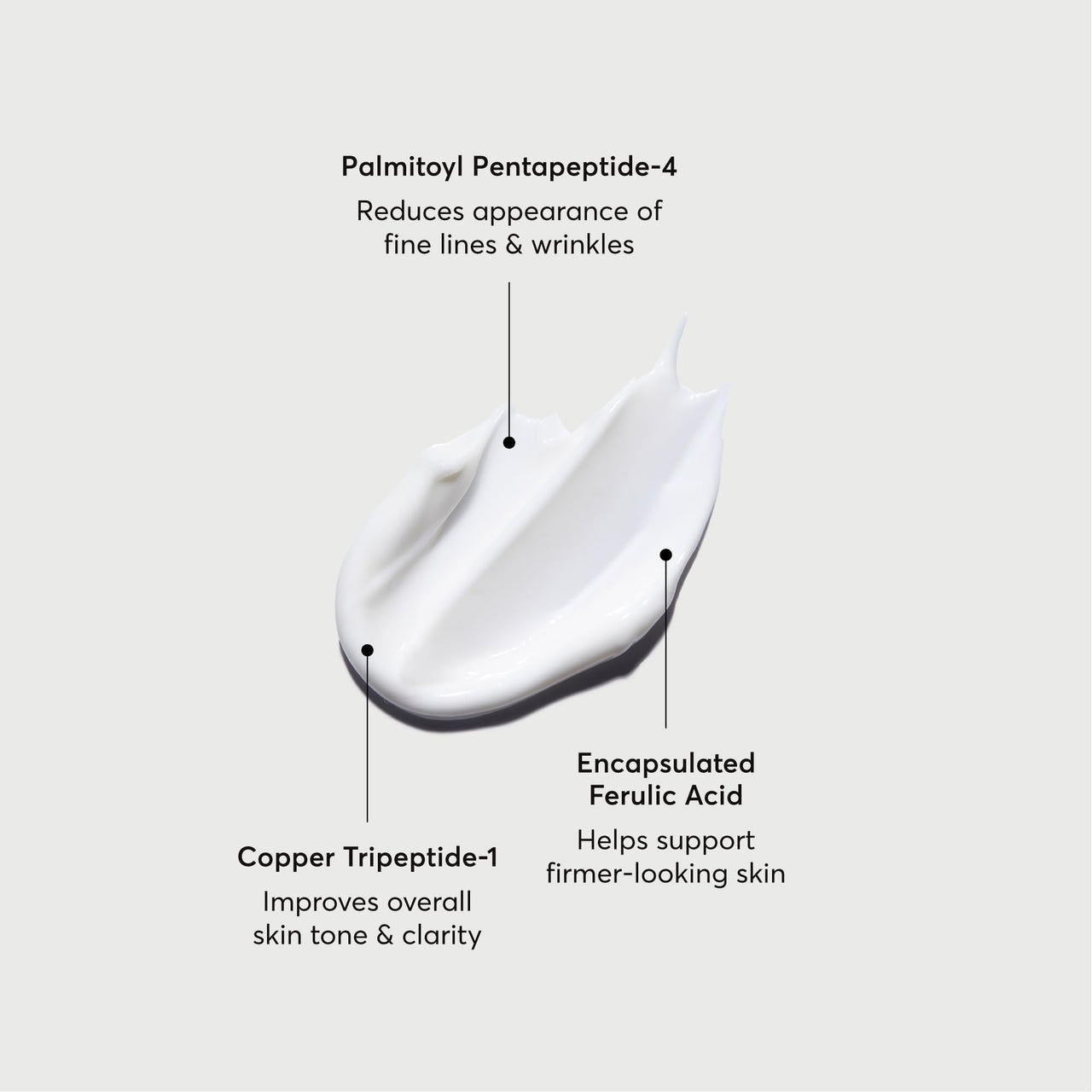 Naturium Multi-Peptide Rich Cream, Hydrating & Nourishing to Help Appearance of Fine Lines & Wrinkles, Vegan & Cruelty-Free, 1.7 oz