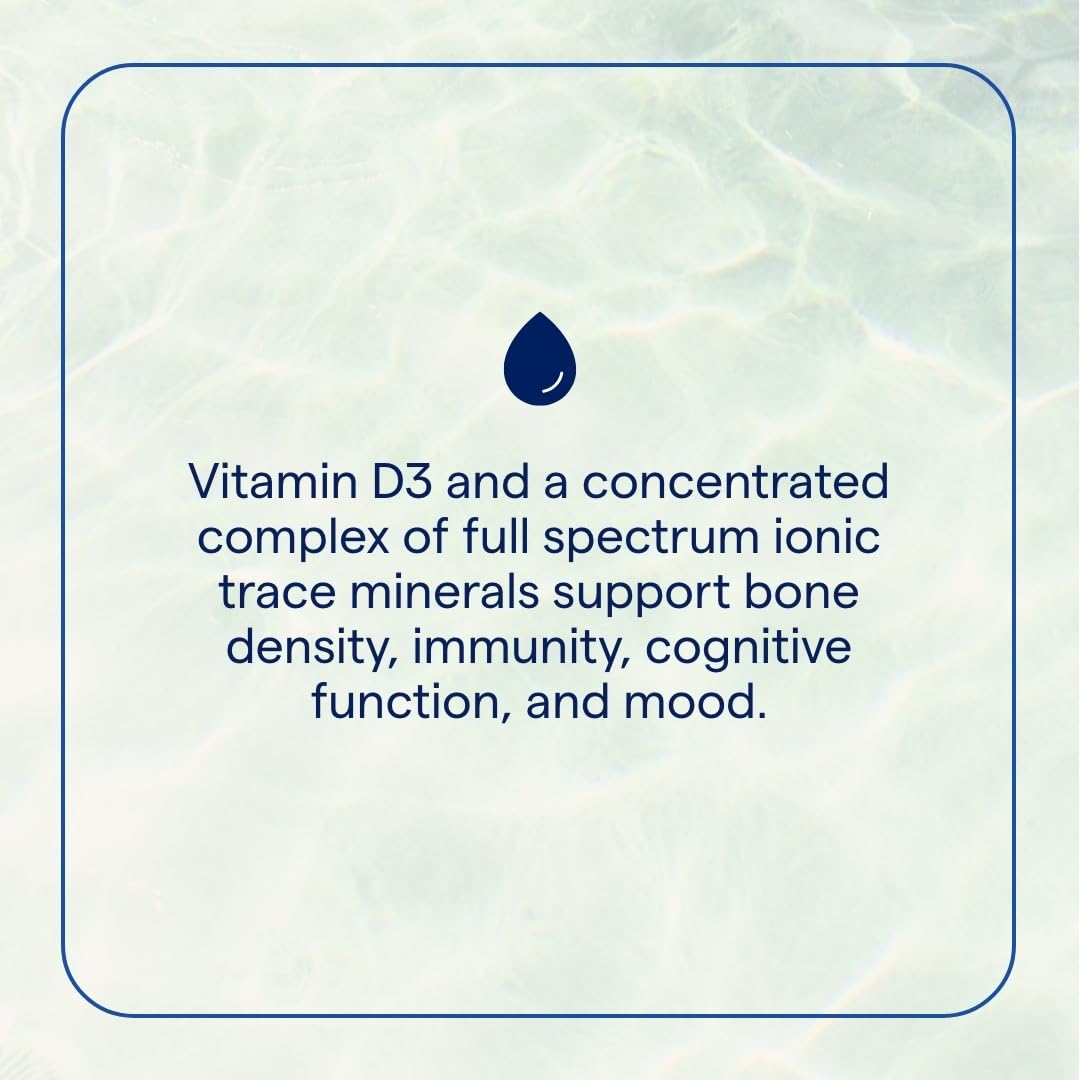 Trace Minerals Vitamin D3 - Vitamin D3 Supplement for Bone Health - Efficient Calcium Utilization - Immune System Support - Fast-Absorbing Liquid - Tropical Cherry Flavor - 16 fl oz (32 Servings)