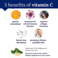 Thumbnail for The Vitamin Shoppe Liquid Vitamin C 300MG, Antioxidant That Supports Immune and Cardiovascular Health (8 Fluid Ounces Liquid)