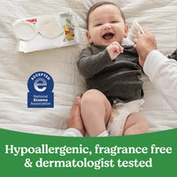 Thumbnail for Huggies Natural Care Sensitive Baby Wipes, Unscented, Hypoallergenic, 99% Purified Water, 1 Flip-Top Pack (56 Wipes Total)