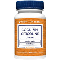 Thumbnail for The Vitamin Shoppe Cognizin Citicoline 250MG, Cognitive Health Supplement to Support Brain and Focus (60 Veggie Capsules)