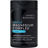 Thumbnail for Sports Research® Multivitamin Pack - Chelated Triple Magnesium Complex 300mg, Vitamin D3 5000iu + K2 100mcg, and Alaskan Omega-3 Fish Oil 1250mg