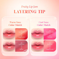 Thumbnail for dasique Fruity Lip Jam (#08 Cherry Jam) | High-shine finish | Moisturizing | Vegan, Cruelty Free | Lip Balm