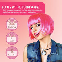Thumbnail for Rude Cosmetics Lip Balm Hydrating, Nourishing Lipbalm Set for Women, Lip Moisturizer for Dry Cracked Lips, Vegan & Cruelty-Free, Manga Collection/Watermelon & Peach