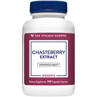 Thumbnail for The Vitamin Shoppe Chasteberry Extract (Vitex Agnus Extract) Women's Health for Premenstrual Support (100 Veggie Capsules)