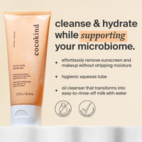 Thumbnail for Cocokind Oil to Milk Face Wash, Oil Based Cleanser and Oil Makeup Remover - Cleansing Oil, Cleansing Milk and Cream Cleanser for Face