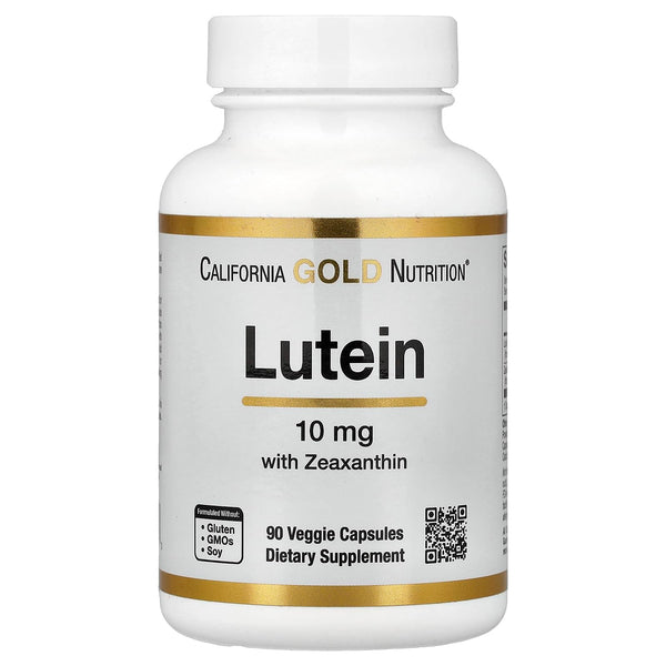 California Gold Nutrition Lutein, 90 Veggie Capsules