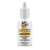 Thumbnail for Happy Jack Mitex Ear Mite Treatment for Dogs & Cats (0.5 oz), Itch Relief from Constant Itching & Ear Irritation