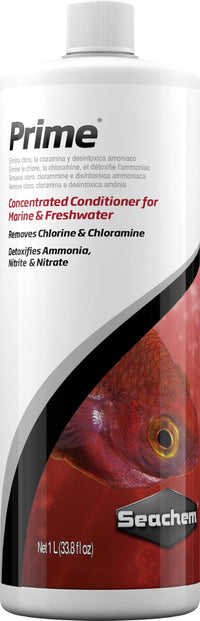 Thumbnail for Seachem 437 Prime Fresh and Saltwater Conditioner - Chemical Remover and Detoxifier 1L