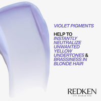 Thumbnail for Redken Blondage Color Depositing Purple Conditioner | For Blonde Hair | Neutralizes Brass & Moisturizes Hair | With Pure Violet Pigments | 33.8 Fl Oz