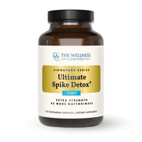 Thumbnail for The Wellness Company Ultimate Spike Detox – Dr. McCullough Designed - 3-in-1 Nattokinase, Turmeric, & Bromelain Extra Strength | 120ct (1 Month Supply)