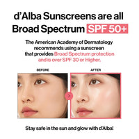 Thumbnail for d'alba Piedmont Waterfull Tone-Up Sunscreen Serum BROAD SPECTRUM SPF 50 + Korean Sunscreen for Face, All Skin Tones, Sweat Proof Formula (1.69 fl.oz.)