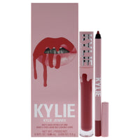 Thumbnail for Matte Lip Kit - 500 Kristen by Kylie Cosmetics for Women - 2 Pc 0.10oz Matte Liquid Lipstick, 0.03oz Lip Liner