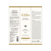 Thumbnail for d'alba Piedmont Italian White Truffle First Aromatic Spray Serum, Fragrant VEGAN Glowy Antioxidant Face Mist, Deep Hydration Skin Firmness, Korean Skin Care (2.02 fl.oz)