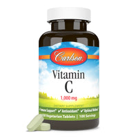 Thumbnail for Carlson - Vitamin C 1,000 mg, 100 Count