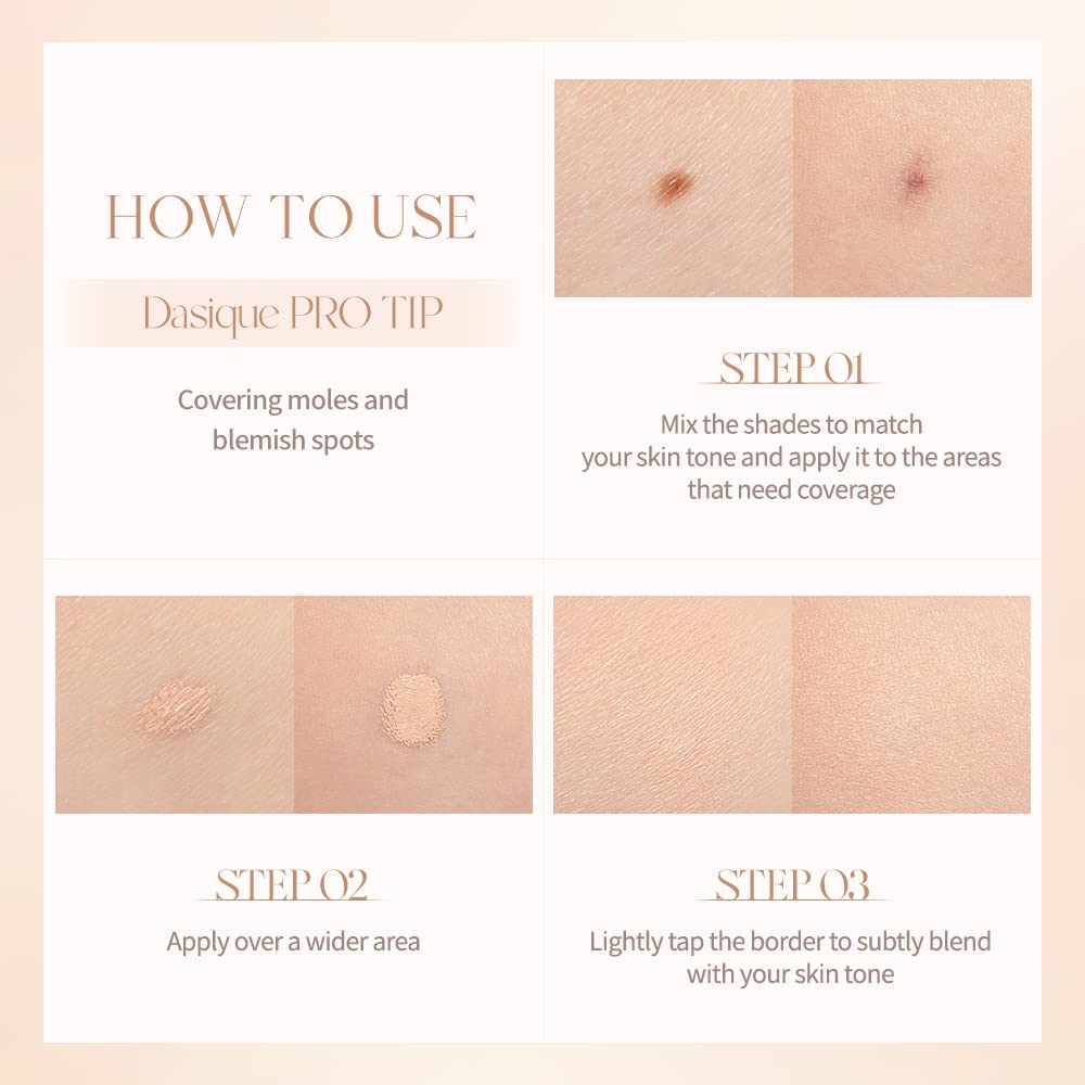 Dasique Pro Concealer Palette (02 Medium Cover) | Color Corrector | Korean Makeup | Vegan