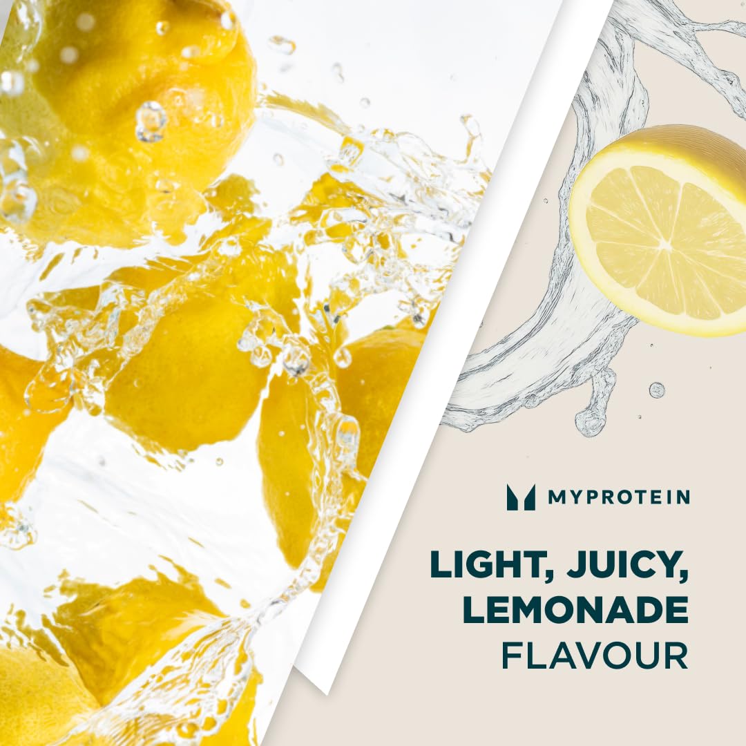 Myprotein Clear Whey Isolate Protein Powder, 35 Servings (1.9lbs) Lemonade, 20g Protein per Serving, Naturally Flavored Drink Mix, Daily Protein Intake for Superior Performance
