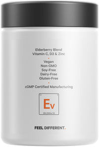 Thumbnail for Codeage Elderberry Vitamins - Organic Fermented Elderberry Blend, Vitamin C from Ascorbic Acid & Organic Acerola Cherries, Vitamin D3, Zinc, Sambucus Berries - 90 Capsules