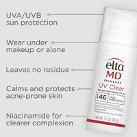 Thumbnail for EltaMD UV Clear, UV Clear Tinted Duo Kit, Face Sunscreen SPF, Tinted and Untinted Broad Spectrum Protection for Sensitive Skin