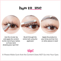 Thumbnail for ETUDE My Lash Serum, Eyelash Strengthening Formula with Biotin, Ginger extract for Lash health and growth, Mascara Essence, Mascara Serum, Vegan Certified, Korean Makeup (0.3 Fl Oz)