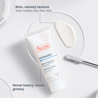 Thumbnail for Avène Hydrance RICH Hydrating Cream, Daily Face Moisturizer, Soothes feelings of skin tightness & discomfort associated with dryness, Dry skin moisturizer, Non-Comedogenic, 1.3 Oz