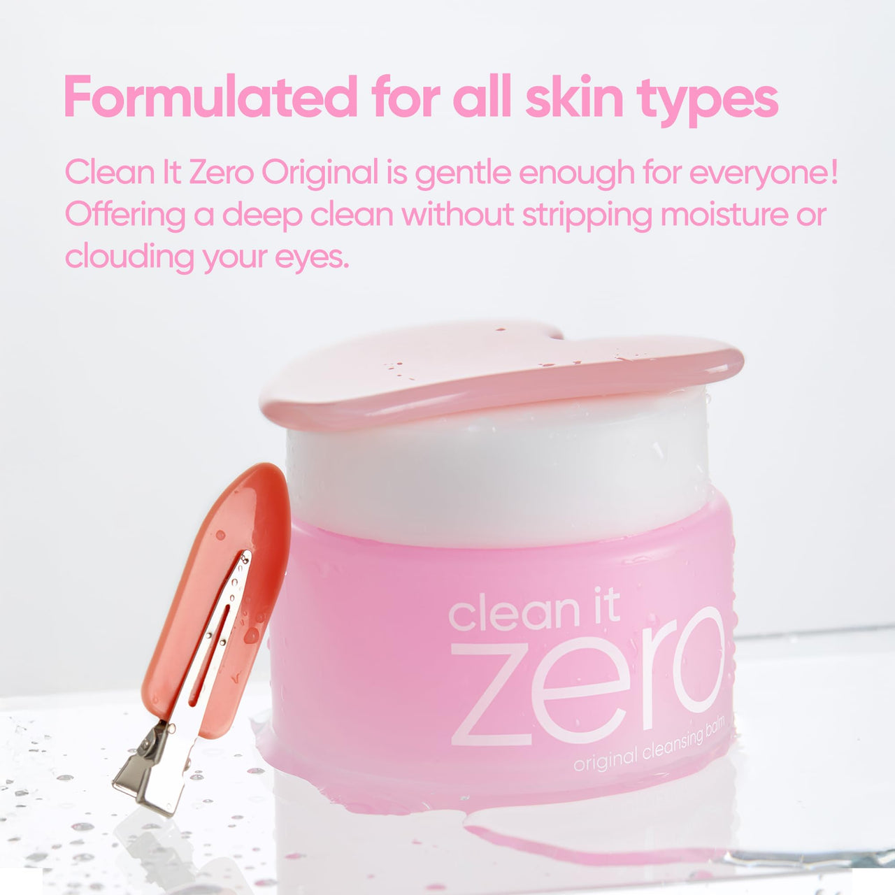 BANILA CO Clean it Zero Original Cleansing Balm Big Size | Korean Makeup Remover, Cleansing Oil, Facial Cleanser for All Skin Types | Vegan | Made with Acerola Berry & Vitamin C (180ml / 6.08 fl.oz)