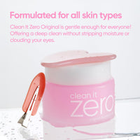Thumbnail for BANILA CO Clean it Zero Original Cleansing Balm Big Size | Korean Makeup Remover, Cleansing Oil, Facial Cleanser for All Skin Types | Vegan | Made with Acerola Berry & Vitamin C (180ml / 6.08 fl.oz)