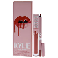 Thumbnail for Matte Lip Kit - 505 Autumn by Kylie Cosmetics for Women - 2 Pc 0.10 oz Matte Liquid Lipstick, 0.03 oz Lip Liner