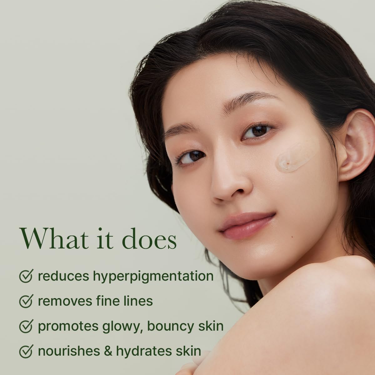 Arencia Glow Hyssop Overnight Face Mask Serum - hydrating & Anti-Aging Serum for younger looking Korean Glass Skin, 30% Vitamin A, C, E, 10% Niacinamide, Peptide
