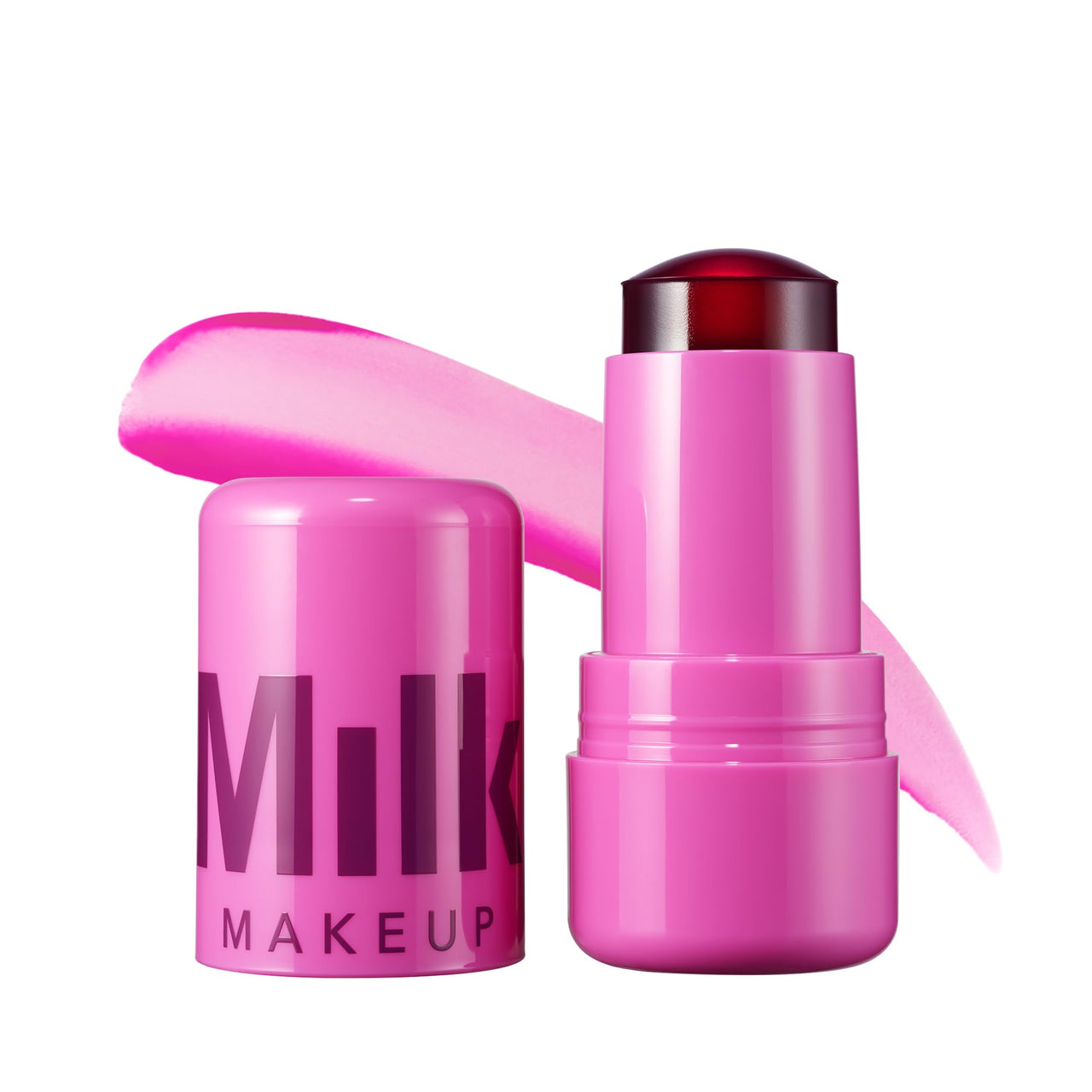 Milk Makeup Cooling Water Jelly Tint â€“ Sheer Lip + Cheek Stain with Vegan Collagen, Seawater + Aloe â€“ Hydrating, Long-Lasting, Buildable Lip Tint + Blush â€“ Splash, 0.17 oz